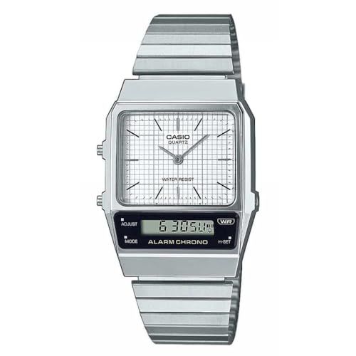 Casio Vintage AQ-800E-7AEF Unisex Watch 32 mm - Silver