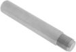 Metalsub Tige de valve de bouteille Argent