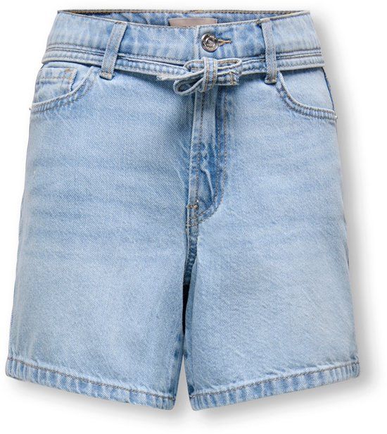 Only KOGgianna short meisjes light blue maat 140