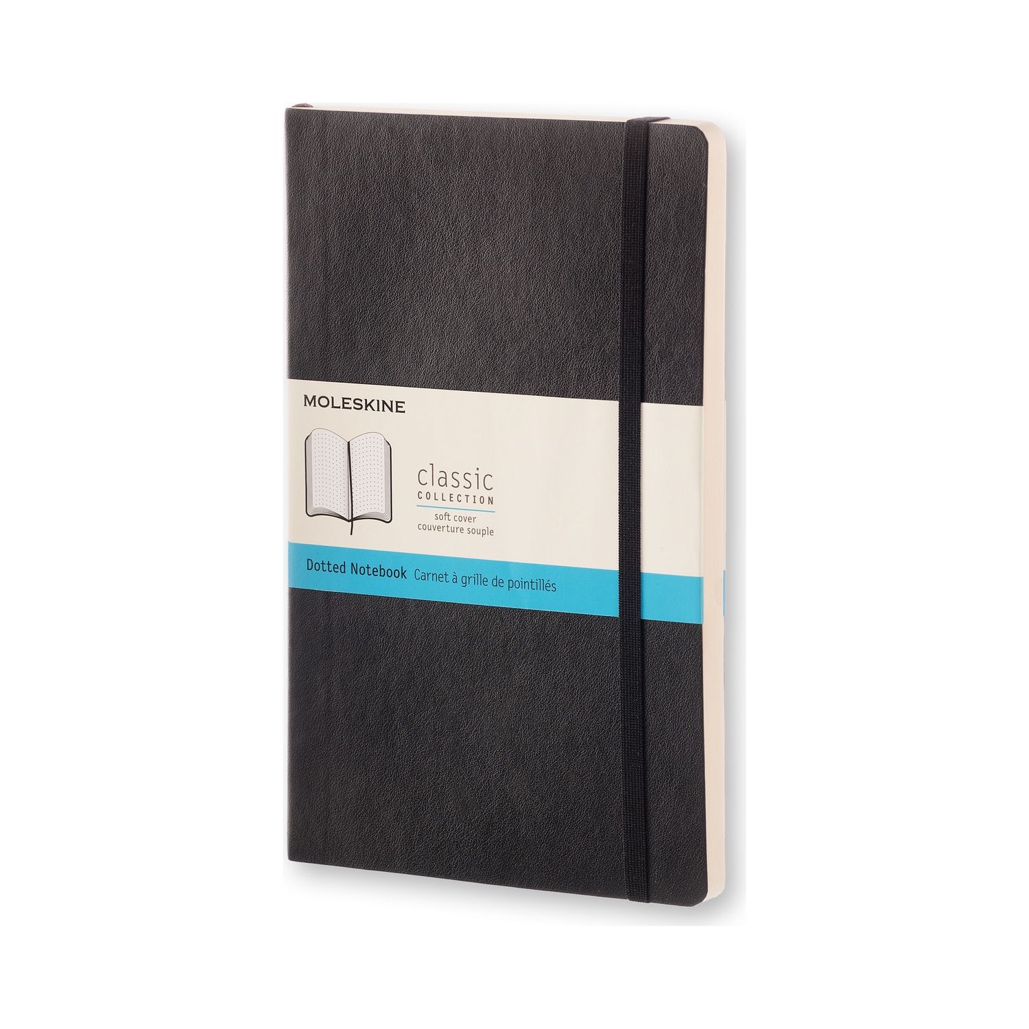 Moleskine Classic Notebook - Softcover - Lined - Black