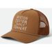 Brixton Wheaton Netplus Trucker Hat - Mannen - Bruin