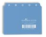 Durable Panda Durable 367006 Blauw PVC Indextabs