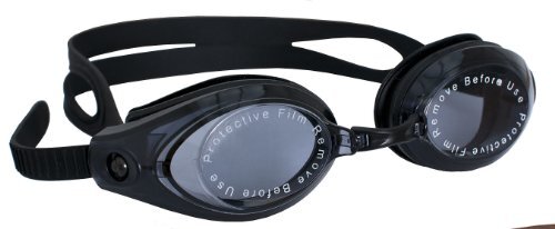 Trespass Aquatic, Black, zwembril, anti-condens, behandeld met UV-bescherming, zwart