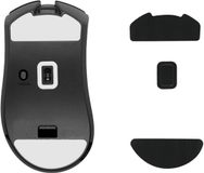 kwmobile muis voeten sticker geschikt voor Razer DeathAdder V3 HyperSpeed - Computermuis glijder - Stickers in zwart
