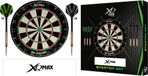 XQmax Darts 6-delige Dart Starterset 18 g Messing Staal