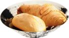 Merkloos APS Brood- en fruitschaal - Ø20 x 5,5 cm - RVS - Set van 2 stuks