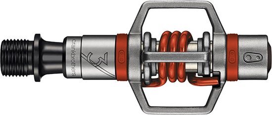 Crankbrothers Eggbeater 3 metallic, rood