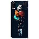 Cosmonaute aux ballons Verstevigd hoesje met sublimatie bedrukking, compatibel met Xiaomi Redmi Note