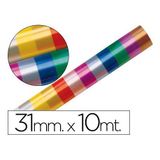Kleurlint 10 m x 31 mm gesorteerd