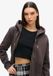 Superdry Tattoo hoodie met rits en stras - Dames - Hoodies
