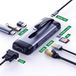 Ugreen 9-in-1 USB-C Adapter Pro - 4K HDMI & VGA, 3x USB 3.0, SD/MicroSD, Ethernet, USB-C PD, Grijs