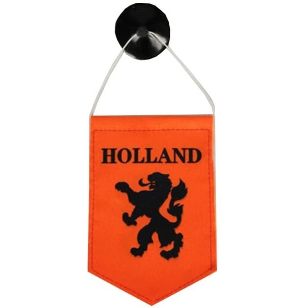 Nederland Mini Vaantje Oranje 10 X 15 Cm