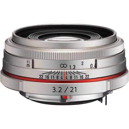 Pentax HD DA 21mm F3.2 AL Limited - SLR Groothoeklens - Zilver