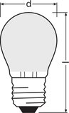 Osram LED Classic E27 Filament Bulb - 1.2W (Replaces 25W) - 2700K Warm White
