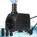 Pompe d'aquarium Pompe submersible Pompe de fontaine - 1500 l/h - 25 W - Câble 1,4 m - 3 buses