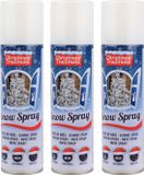 Merkloos / Sans marque Goodmark Group Christmas Traditions Sneeuwspray - 3x - spuitbus - 600 ml - spuitsneeuw - sneeuwversiering - Kunstsneeuw/nepsneeuw spray bussen