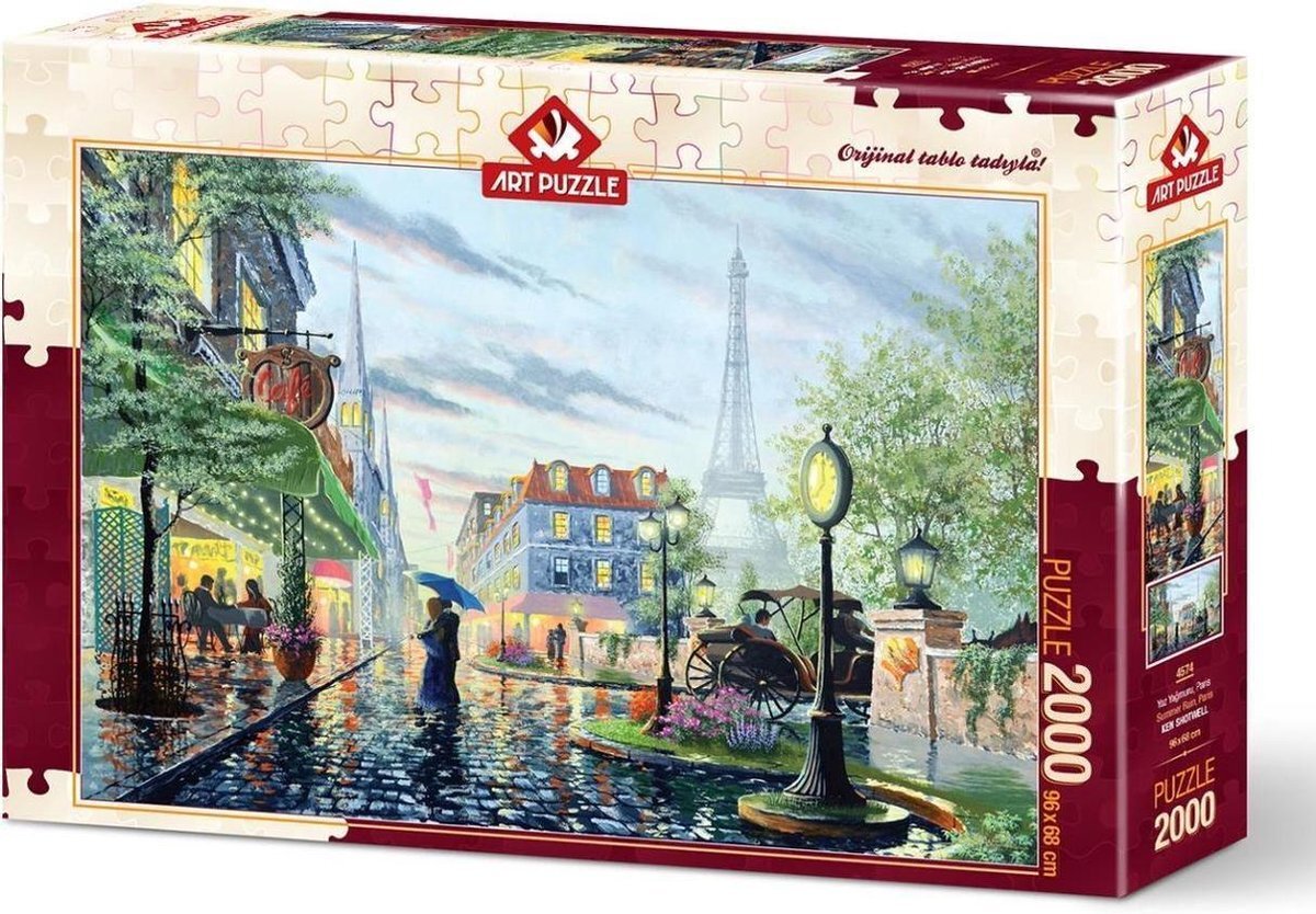 Art Puzzle Summer Rain Puzzel 2000 Stukjes