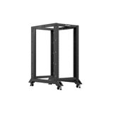 Lanberg Wandrek Rack OR01-6022-B Zwart