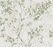 Living Walls LINNENLOOK BLOEMEN BEHANG | Aquarel - Beige Groen Goud - Stories of Life