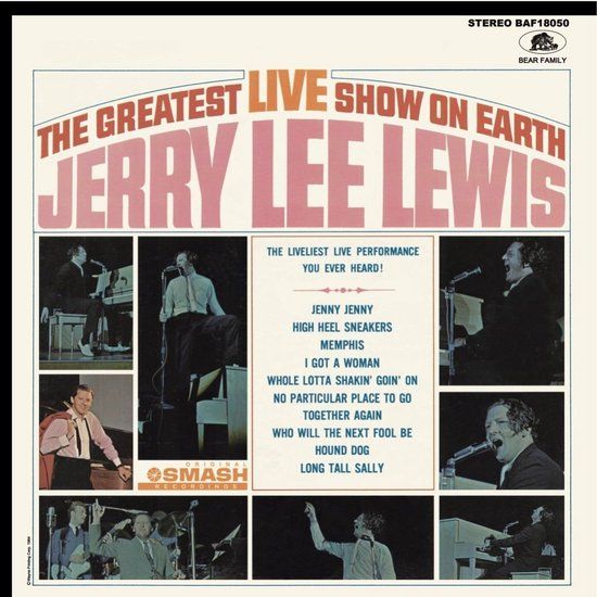 The Bear Family The Greatest Live Show On Earth - 12" Vinyl - Standard Edition - Stereo - Rock 'n Roll - Engels