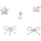 Jibbitz Charms Étoiles et Nœuds 5 Unités