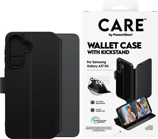 CARE by PanzerGlass Wallet Case w. Kickstand Samsung Galaxy A37 5G