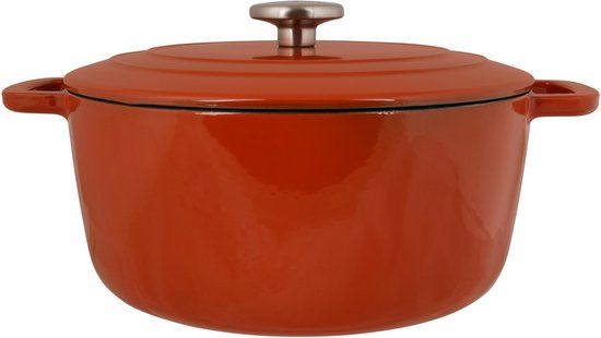 Cosy & Trendy Braadpan met deksel Fontestic Gietijzer Roest Ø 20 cm / 2.7 Liter