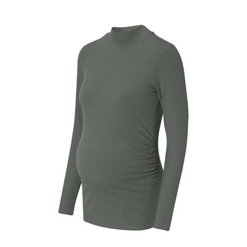 Noppies Sira Zwangerschaps Longsleeve - Olijfgroen