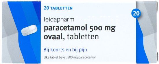 Leidapharm Leida Paracetamol Ovaal 500mg