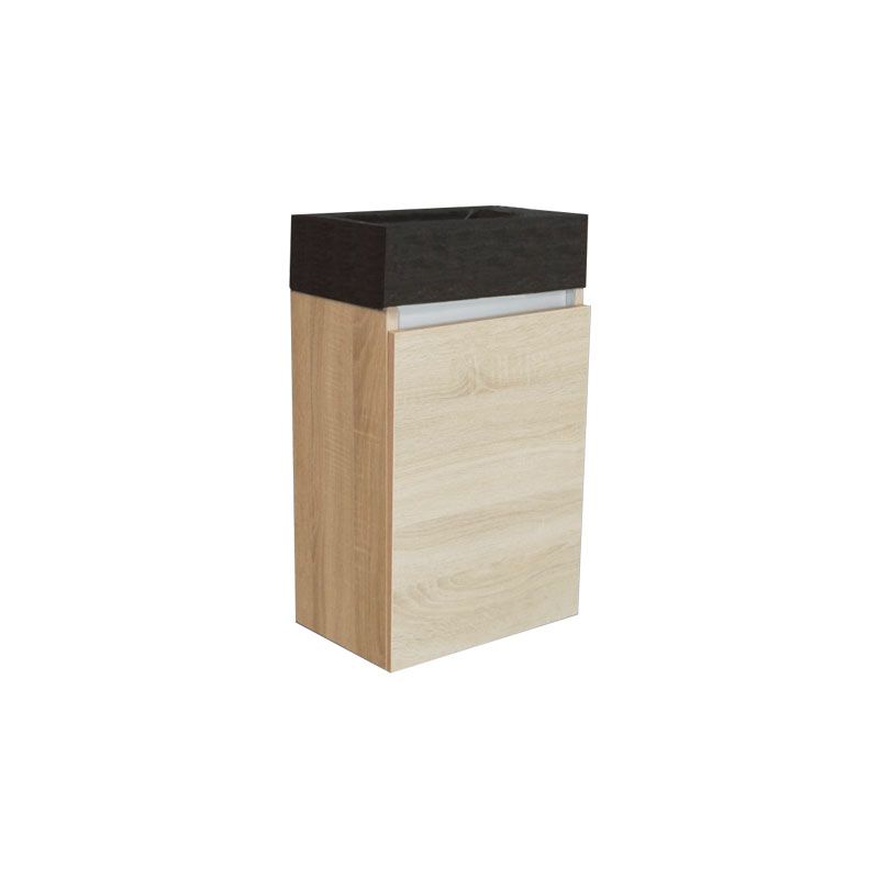Badkamerplanet Trento Fonteinkast - Light Wood - 40cm breed