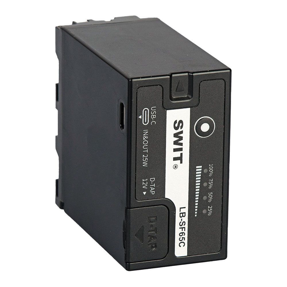 SWIT LB-SF65C 65Wh L-Series/NP-F Battery with D-Tap and USB-C