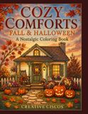 Cozy Comforts Fall & Halloween Nostalgic Coloring Book