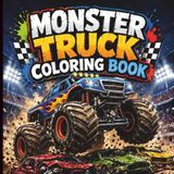 Monster Truck Coloring Book for Kids