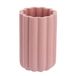 Tendance Tandenborstel Houder/Beker Ibiza - Roze - 220ml - Rond - Polyresin