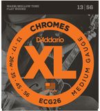 D'ADDARIO ECG26 flatwound snarenset voor elektrische gitaar