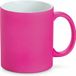 Merkloos / Sans marque Stricker Europe Luxe krijt koffiemok/beker - roze - keramiek - met krijt te beschrijven - 350 ml - Eigen naam