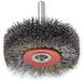 Osborn 0002507362 ronde borstels, gegolfd, schacht 6 mm, roestvrij staal, 0,30 mm, draaddiameter 80 mm, diameter 19 mm