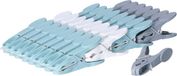 5five Wasknijpers - 32x stuks - gekleurd - kunststof - 8,5 cm - was ophangen
