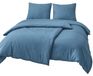 TRANKIELO® - Linge de lit en microfibre - housse de couette et taie d'oreiller 135x200 cm - Doux, respirant et infroissable