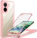 Techsuit ColorVerse 360 Case met Screenprotector voor Xiaomi Redmi A5 4G - Roze