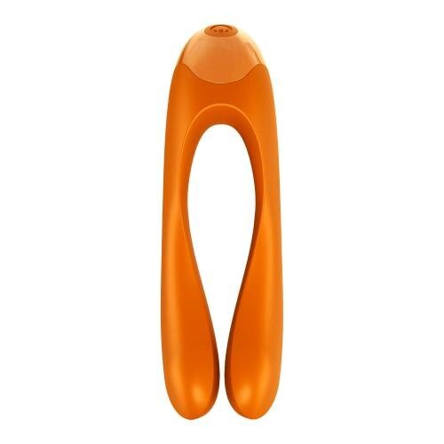 Satisfyer Candy Cane Vingervibrator - Oranje