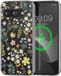 kwmobile Kristalheldere hardcase compatibel met Google Pixel 9a Hoesje – compatibel met MagSafe – Acryl hoesje met TPU-rand – Charmante bloemen design