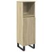 vidaXL Armoire de salle de bain 30x30x100 cm Chêne Sonoma Bois