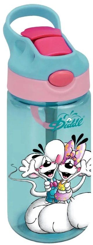 Top1Toys Diddl drinkfles - 450ml - blauw