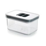 Lacor - 64627 - container voor droge levensmiddelen, luchtdicht deksel met siliconen sluiting, stapelbaar, BPA-vrij, 0,7 liter inhoud.