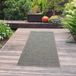 Icecat Tapis d'intérieur et d'extérieur, aspect sisal, gris, dimensions : 80 x 150 cm