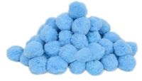 VidaXL Zwembadfilterbolletjes, antibacterieel, blauw, 2100 gram, polyethyleen