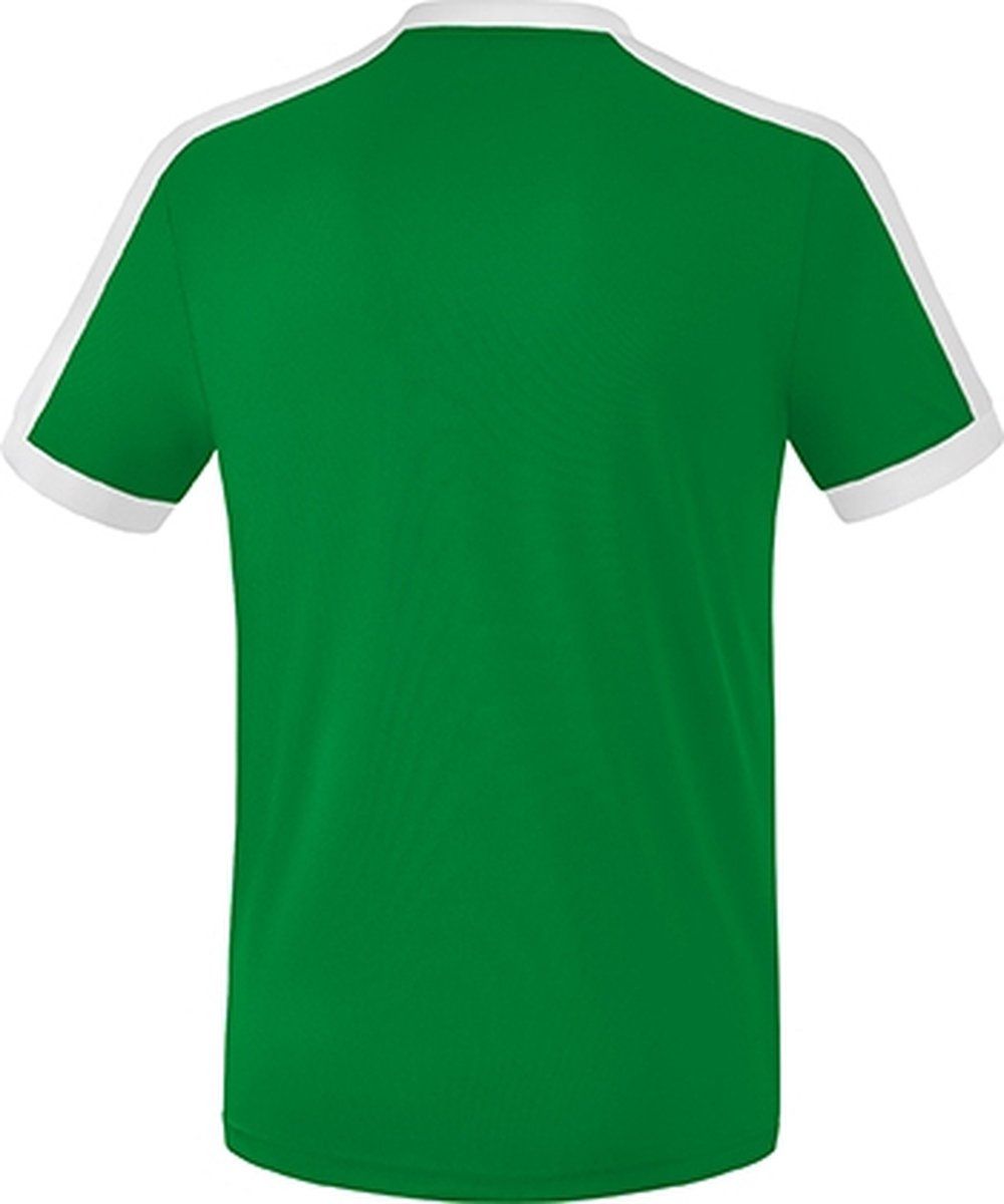 Erima Retro Star Shirt Korte Mouw Heren - Smaragd / Wit - Groen - Polyester - 2022