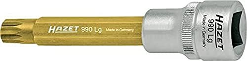 HAZET 990LG-12 schroevendraaier-inzetstuk, s: 12, binnenvierkant 12,5 mm (1/2 inch), binnen veeltand XZN