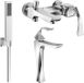 Mexen Estrella R02 badset, chroom - 72313R02-00